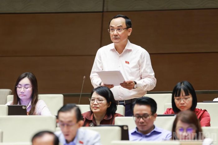 Đại biểu Nguyễn Ngọc Sơn (Đoàn thành phố Hải Phòng).