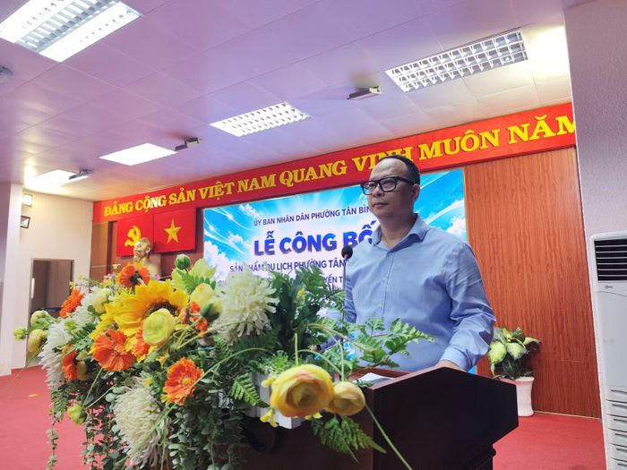 Ông Nguyễn Văn Minh, Phó Chủ tịch Ủy ban nhân dân phường Tân Bình.