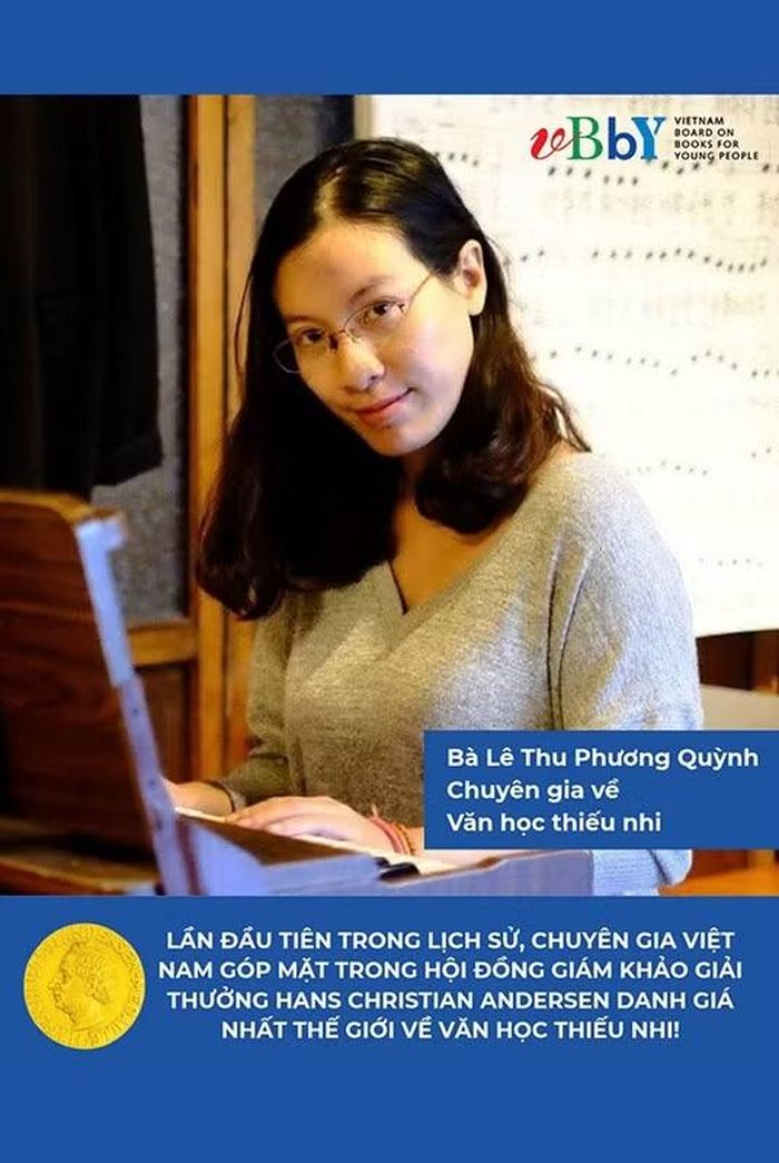 Giới thiệu về tác giả Lê Thu Phương Quỳnh trên trang của Hội đồng Sách Thiếu nhi Quốc tế Việt Nam (VBBY).