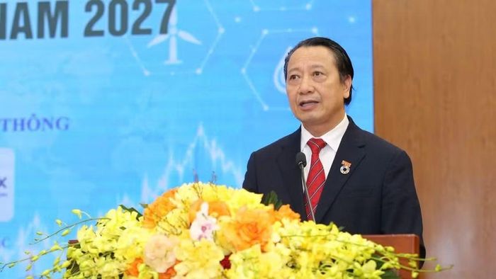 Phó Chủ tịch VCCI Nguyễn Quang Vinh phát biểu ý kiến tại diễn đàn. (Ảnh: BTC)