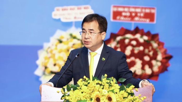 Phó Giáo sư, Tiến sĩ, bác sĩ Ngô Quốc Đạt, Hiệu trưởng Trường đại học Y khoa Phạm Ngọc Thạch phát biểu. (Ảnh: CTV)