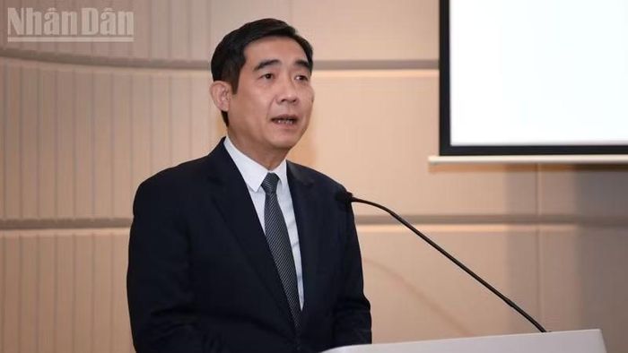 Đại sứ Việt Nam tại Thái Lan Phạm Việt Hùng. (Ảnh: XUÂN SƠN)