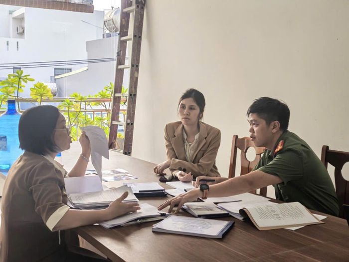 CAP. An Hải kiểm tra, hướng dẫn cán bộ phụ trách công tác bảo vệ bí mật nhà nước tại các cơ quan, đơn vị, trường học