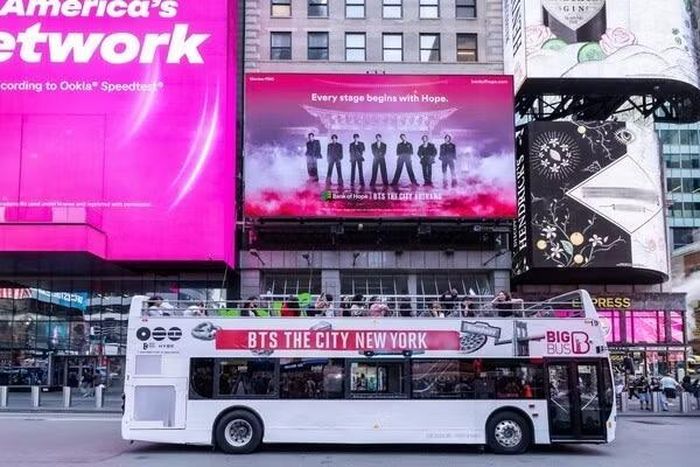 BTS THE CITY New York. Ảnh: HYBE, BIGHIT MUSIC