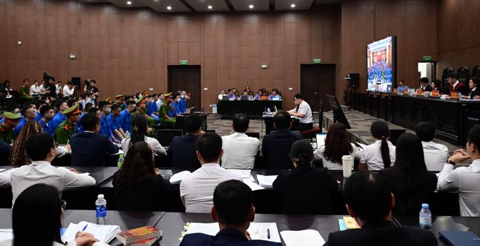  Phiên tòa xét xử Phó Đức Nam và đồng phạm kéo dài 15 ngày. Ảnh: GIA KHÁNH 