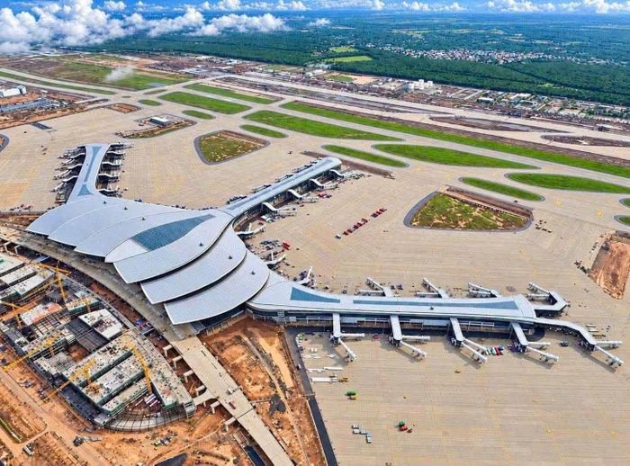 Tăng tốc thi công sân bay Long Thành để chuẩn bị đưa vào khai thác từ cuối năm nay