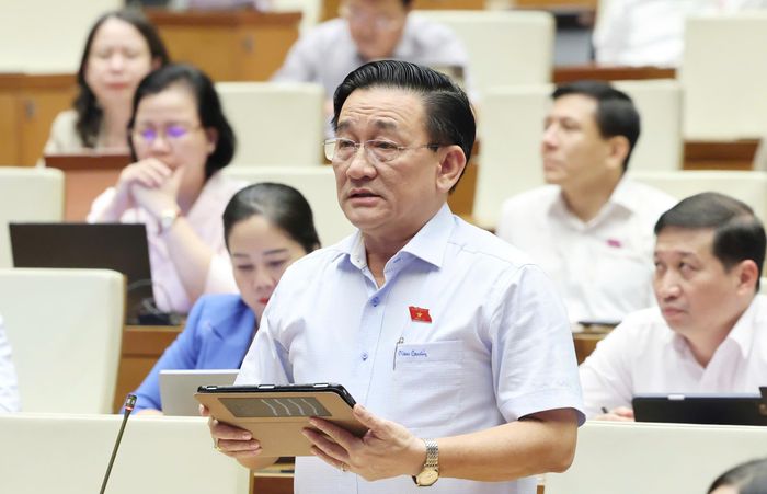 Đại biểu Trần Quốc Tuấn (Vĩnh Long). Ảnh: QUANG PHÚC
