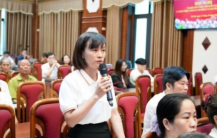 Đại diện Nhân dân phát biểu ý kiến