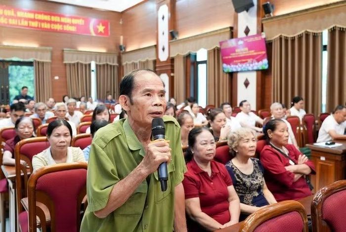Đại diện Nhân dân phát biểu ý kiến