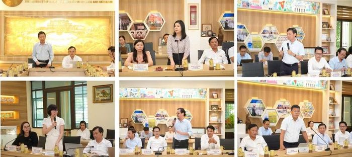 Hội thảo ghi nhận nhiều ý kiến đóng góp từ đại diện Đại học Đà Nẵng, các sở, ban, ngành, cơ sở giáo dục đại học và doanh nghiệp.