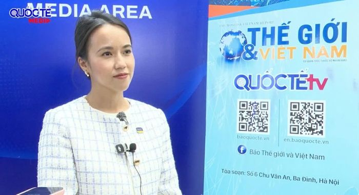 Bà Nguyễn Ngọc Nhất Hạnh, Giám đốc Công ty TNHH REE Energy Finance, bày tỏ kỳ vọng về Trung tâm Tài chính quốc tế Việt Nam tại TP. Hồ Chí Minh (VIFC-HCMC).
