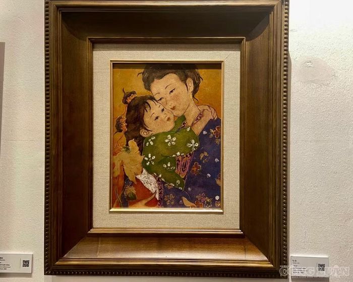 Tác phẩm hội họa "Từ Ai" của họa sĩ Lily Lai.