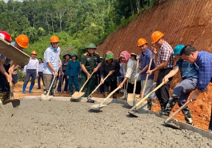 Con đường được kỳ vọng sẽ thúc đẩy kinh tế địa phương.
