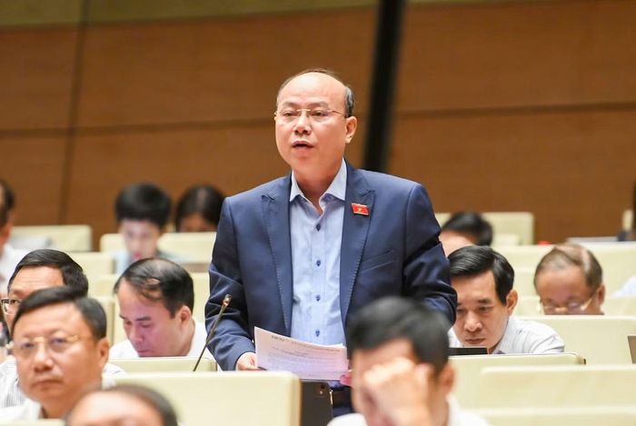  Đại biểu Hoàng Văn Nghĩa. Ảnh: Như Ý 