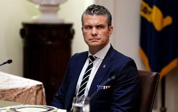 Bộ trưởng Chiến tranh Mỹ Pete Hegseth.