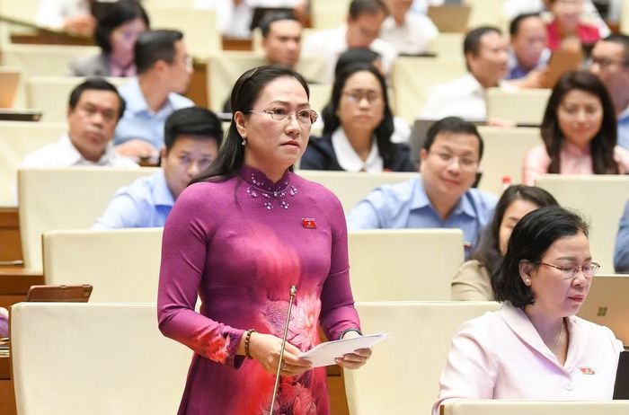  Đại biểu Nguyễn Thị Yến Nhi. Ảnh: Như Ý 