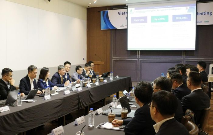 Đoàn công tác họp tổ công tác về chuỗi cung ứng nội địa hóa điện hạt nhân.