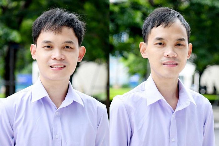Anh Hùng Việt (bên trái) và Hùng Thắng (bên phải). Ảnh: NVCC