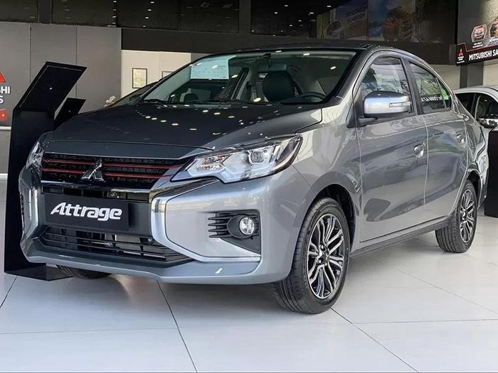 Mitsubishi Attrage có giá bán "mềm" nhất phân khúc sedan cỡ B. Ảnh: MMV
