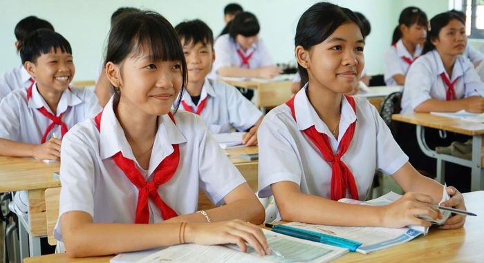 Việc sớm hoàn thiện và đưa các trường nội trú vào hoạt động có ý nghĩa quan trọng đối với mục tiêu nâng cao chất lượng giáo dục vùng biên. Ảnh: N.T