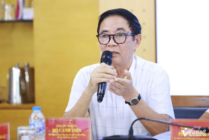 PGS.TS, Đại tá Đỗ Cảnh Thìn, Phó Viện trưởng Viện An ninh phi truyền thống. Ảnh: Đình Hiếu