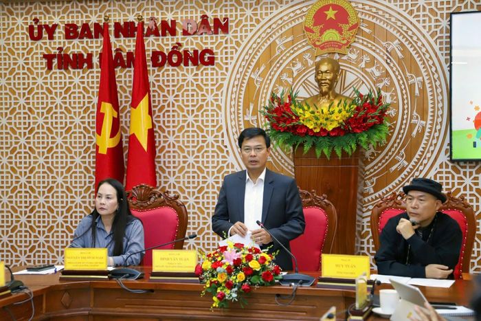 Ông Đinh Văn Tuấn, Phó Chủ tịch UBND tỉnh Lâm Đồng. 
