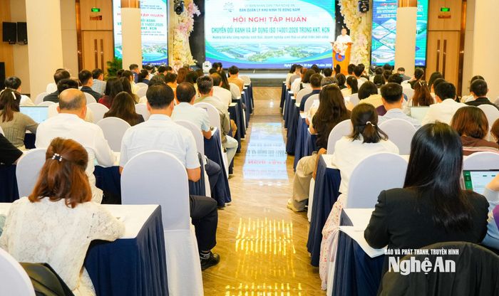 Quang cảnh chương trình tập huấn. Ảnh: TL