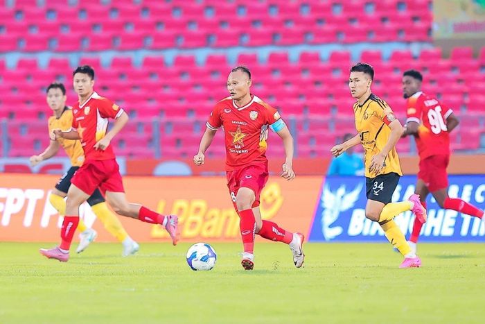 Hồng Lĩnh Hà Tĩnh sẽ làm khách trên sân CLB Thanh Hóa trong khuôn khổ vòng 6 LPBank V.League 1-2026/27. Ảnh: VPF.