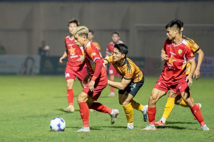 Hồng Lĩnh Hà Tĩnh giành chiến thắng ở cả 2 lần đối đầu với Thanh Hóa trong mùa giải trước. Ảnh: VPF.
