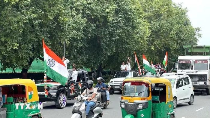 Thủ đô New Delhi, Ấn Độ. (Ảnh: Ngọc Thúy/TTXVN)