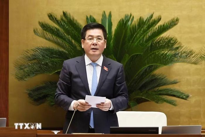 Phó Chủ tịch Quốc hội Nguyễn Hồng Diên phát biểu. (Ảnh: Doãn Tấn/TTXVN)