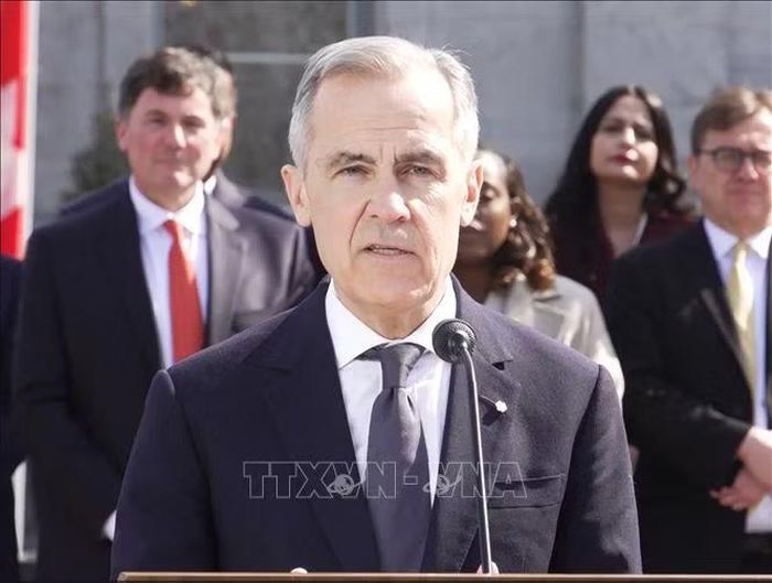Thủ tướng Canada Mark Carney. Ảnh: THX/TTXVN
