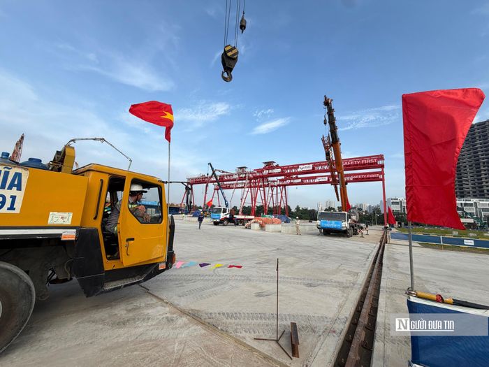 Khu vực xây dựng nằm trong thành phần dự án đường sắt cao tốc Bến Thành - Cần Giờ.