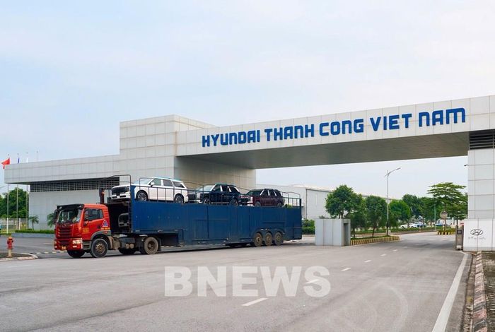 SUV Hyundai Palisade Hybrid hoàn toàn mới dời nhà máy Hyundai Thành Công Việt Nam