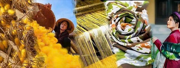 Sản phẩm lụa đũi Nam Cao