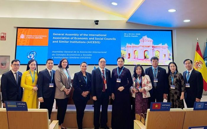 Đoàn đại biểu UBTƯ MTTQ Việt Nam tham dự Phiên họp Đại hội đồng Hiệp hội Quốc tế các Hội đồng Kinh tế - Xã hội và Các Tổ chức Tương đương (AICESIS).
