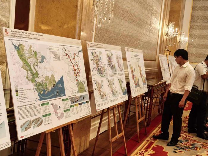 Các bản vẽ thiết kế đô thị thuộc Quy hoạch tổng thể TP.HCM thời kỳ 2025-2050, tầm nhìn 100 năm thởi điểm lấy ý kiến góp ý. 