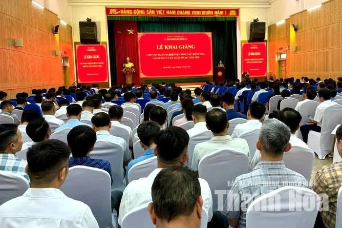 Toàn cảnh lớp tập huấn.