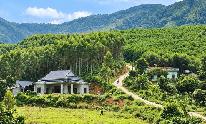  Nhờ thực hiện các chính sách hỗ trợ phát triển sản xuất, đời sống người dân xã Vân Sơn ngày càng khởi sắc. 