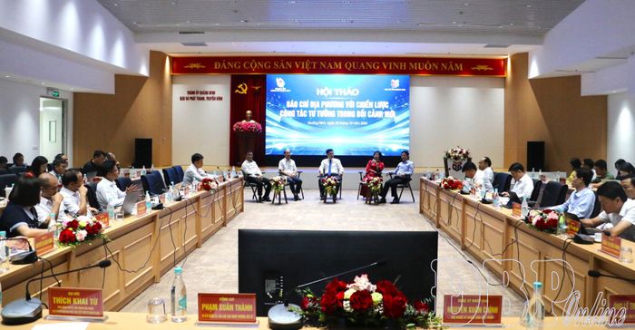 Toàn cảnh buổi hội thảo.