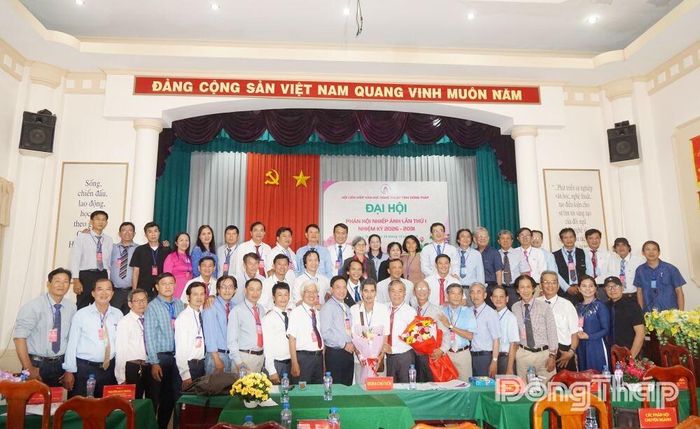 Đại biểu tham dự Đại hội Phân hội Nhiếp ảnh tỉnh Đồng Tháp lần thứ I, nhiệm kỳ 2026 - 2031.