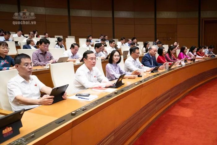 Các đại biểu tại phiên thảo luận chiều 29-10. Ảnh: quochoi.vn