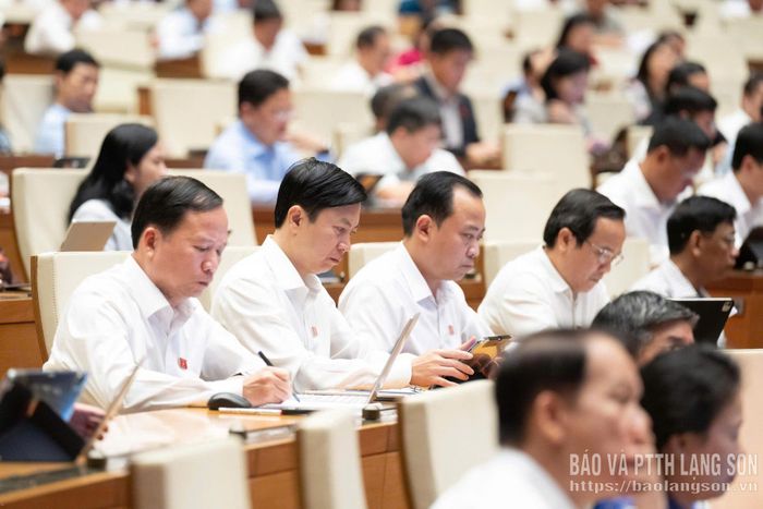 Đoàn đại biểu Quốc hội tỉnh tham dự kỳ họp