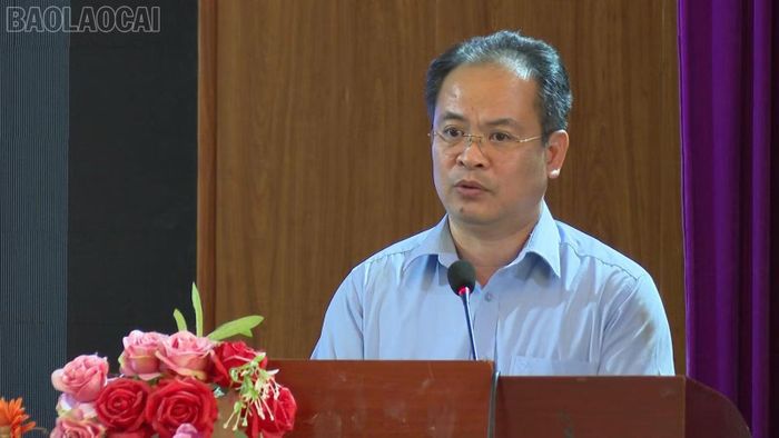 Lãnh đạo Sở Văn hóa, Thể thao và Du lịch tham luận về nội dung "Du lịch Lào Cai trong không gian phát triển mới: Nâng cao trải nghiệm và giá trị từ công nghệ số".
