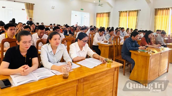 Các đại biểu tham dự tập huấn - Ảnh: K.H