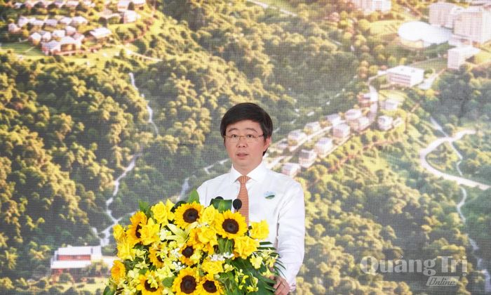 Đồng chí Bùi Hoàng Phương, Chủ tịch UBND tỉnh nhấn mạnh, tỉnh sẽ đồng hành ở mức cao nhất với nhà đầu tư - Ảnh: X.P