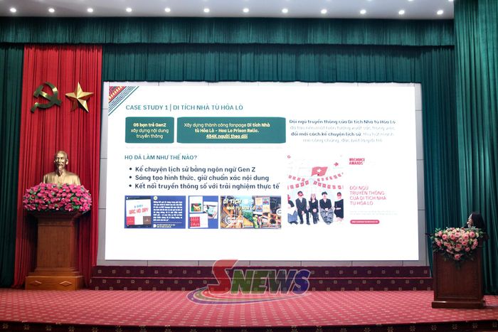 Đại diện BTC giới thiệu thể lệ cuộc thi, hướng dẫn các đội thi về đối tượng tham gia, hình thức dự thi và các mốc thời gian quan trọng.
