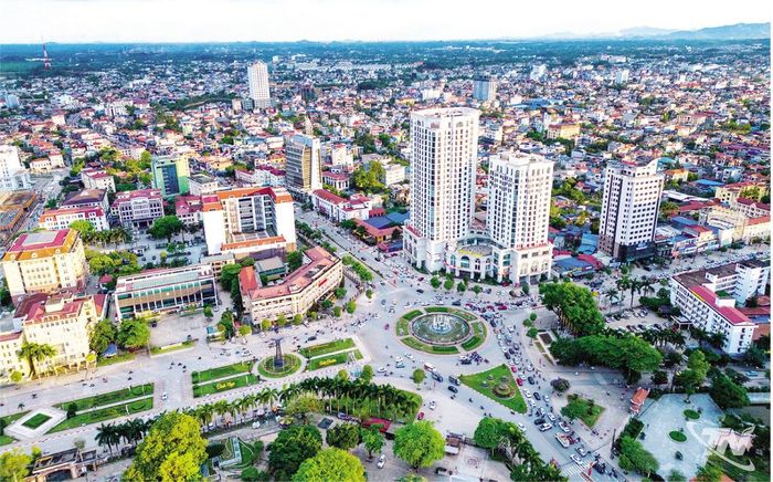 Trung tâm tỉnh Thái Nguyên hôm nay.