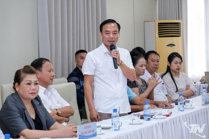 Chủ tịch Liên minh HTX tỉnh Lai Châu phát biểu tham luận tại Hội nghị.