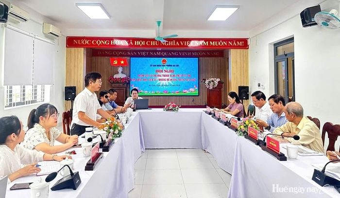 Hội nghị góp ý hoàn thiện kịch bản chương trình.
